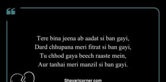 Breakup Shayari in English Breakup Shayari in English